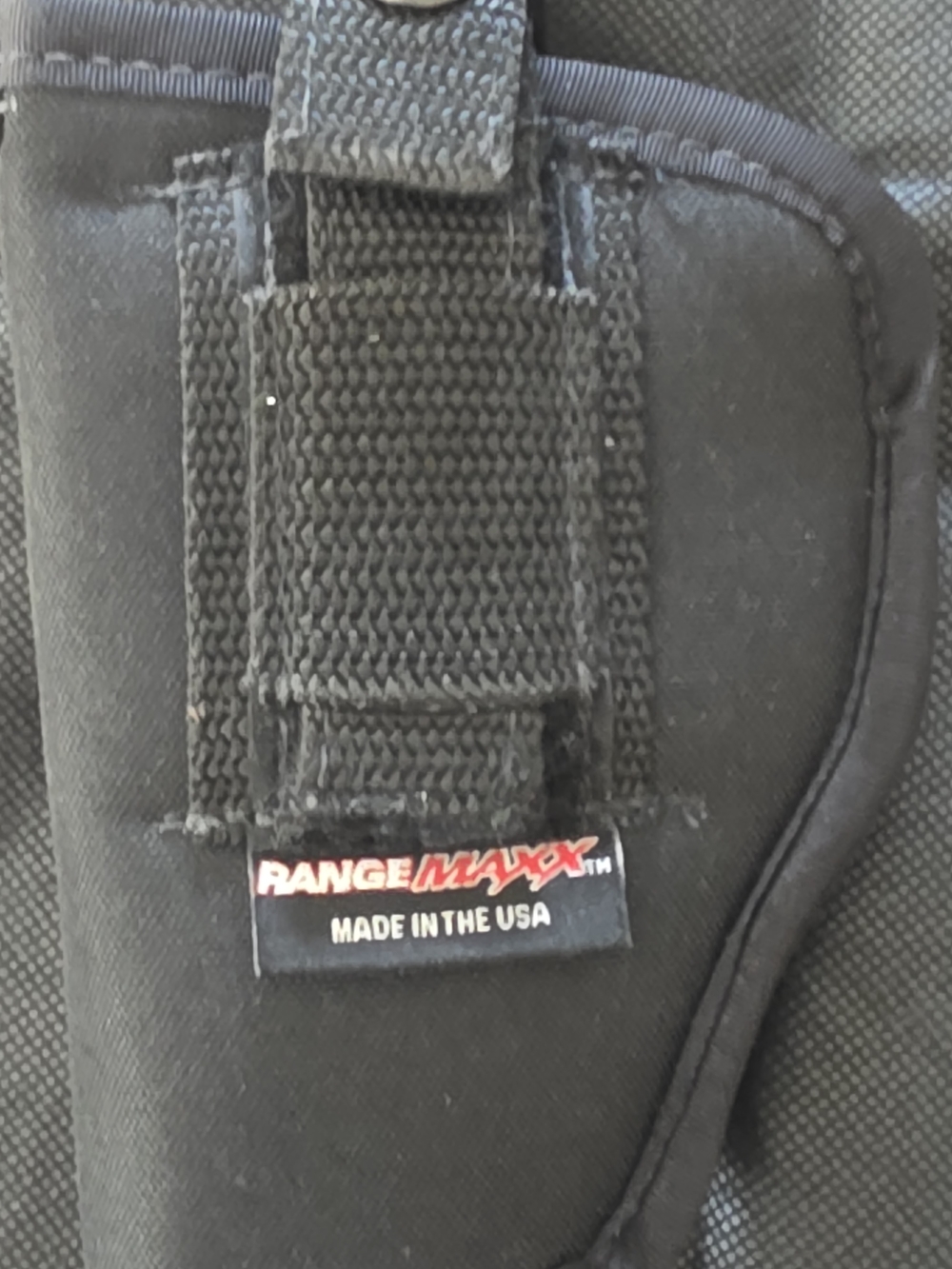 RANGE MAXX Black Nylon Belt Holster - Picture 2 of 5